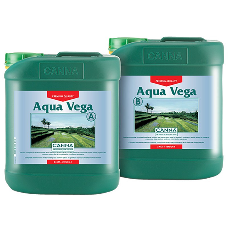 Kit engrais CANNA AQUA VEGA A+B 5L