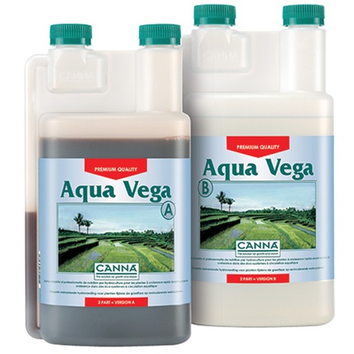[AQUAVEGAAB1L] Kit engrais CANNA AQUA VEGA A+B 1L