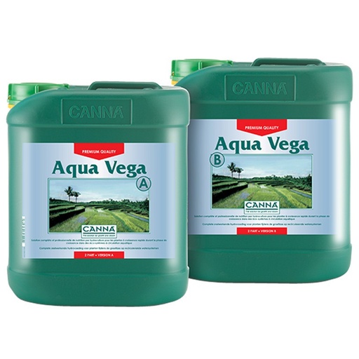 [AQUAVEGAAB5L] Kit engrais CANNA AQUA VEGA A+B 5L