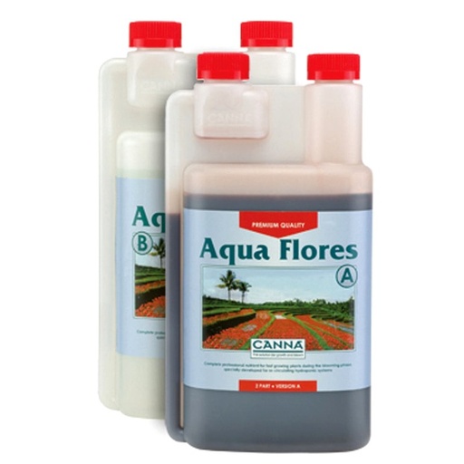 [AQUAFLOAB1L] Kit engrais CANNA AQUA FLORES A+B 1L