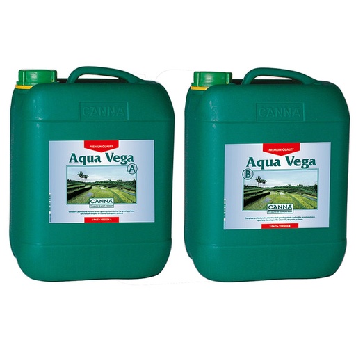 [AQUAVEGAAB10L] Kit engrais CANNA AQUA VEGA A+B 10L