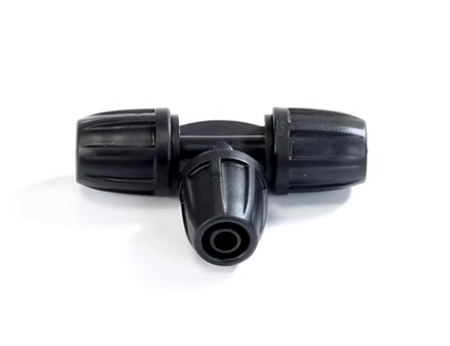 [SA 008-2] RACCORD TE Tuyau 8mm PE A VISSER