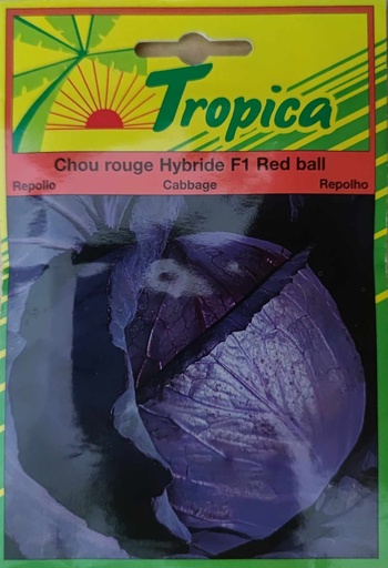 SEMENCES CHOU ROUGE F1 RED BALL